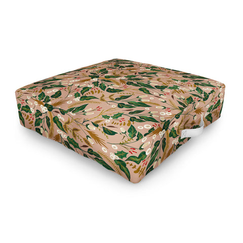 Marta Barragan Camarasa Sweet winter garden Outdoor Floor Cushion