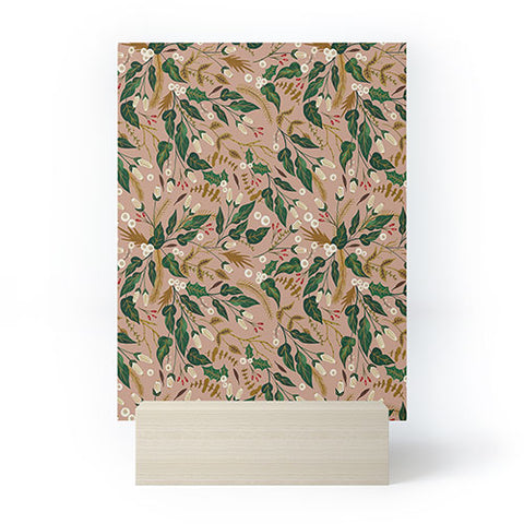 Marta Barragan Camarasa Sweet winter garden Mini Art Print