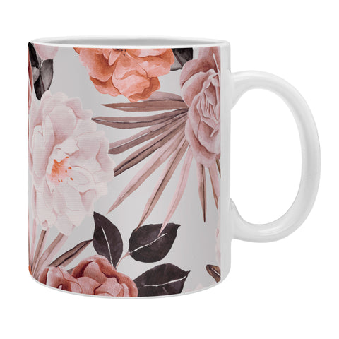 Marta Barragan Camarasa Terracotta Flowered Garden Coffee Mug