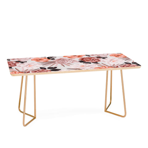 Marta Barragan Camarasa Terracotta Flowered Garden Coffee Table
