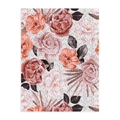 Marta Barragan Camarasa Terracotta Flowered Garden Puzzle