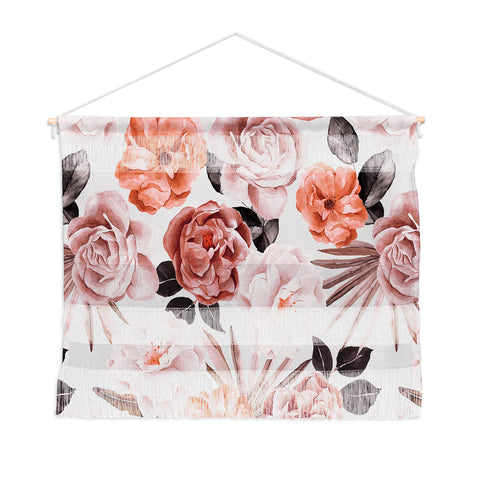 Marta Barragan Camarasa Terracotta Flowered Garden Wall Hanging Landscape