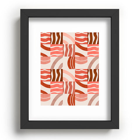 Marta Barragan Camarasa Terracotta modern shapes Recessed Framing Rectangle