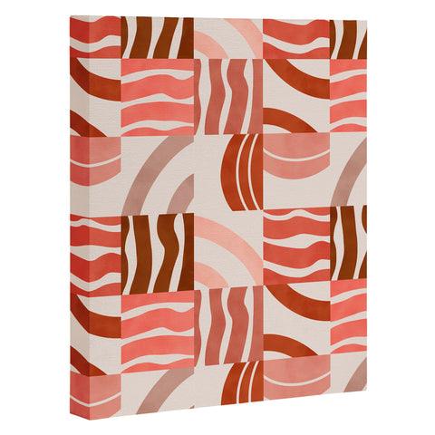 Marta Barragan Camarasa Terracotta modern shapes Art Canvas