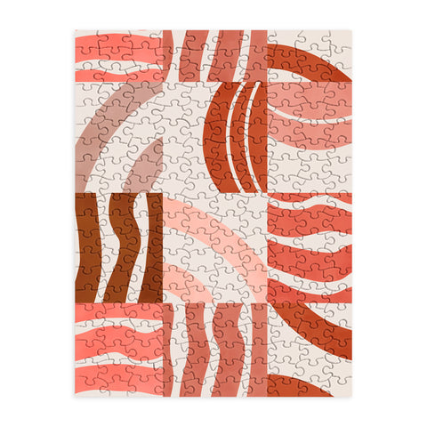 Marta Barragan Camarasa Terracotta modern shapes Puzzle