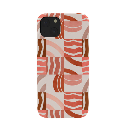 Marta Barragan Camarasa Terracotta modern shapes Phone Case