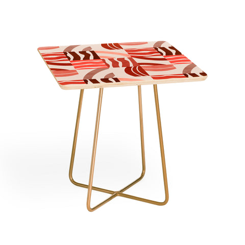 Marta Barragan Camarasa Terracotta modern shapes Side Table