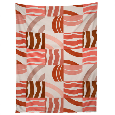 Marta Barragan Camarasa Terracotta modern shapes Tapestry