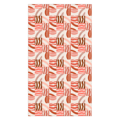 Marta Barragan Camarasa Terracotta modern shapes Tablecloth