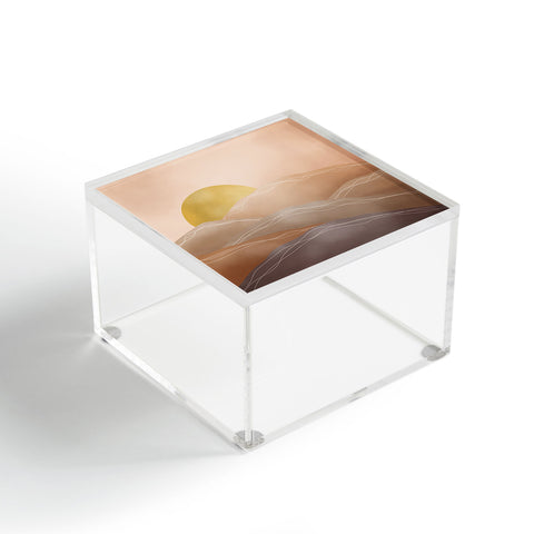 Marta Barragan Camarasa Terracotta sunrise I Acrylic Box