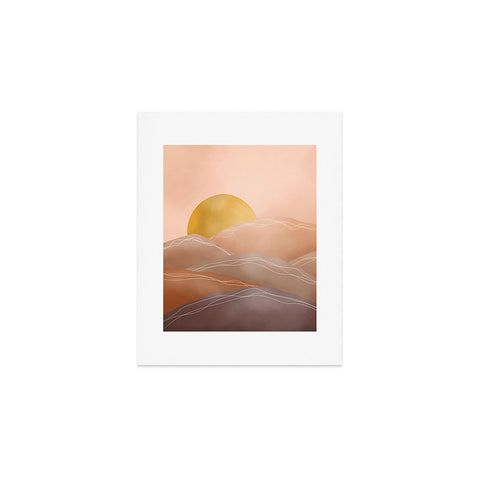 Marta Barragan Camarasa Terracotta sunrise I Art Print