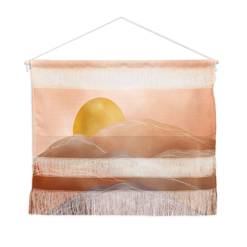 Marta Barragan Camarasa Terracotta sunrise I Wall Hanging Landscape