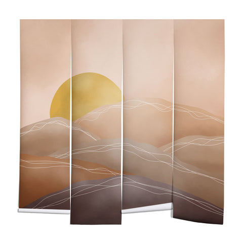 Marta Barragan Camarasa Terracotta sunrise I Wall Mural
