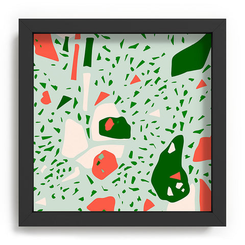 Marta Barragan Camarasa Terrazzo abstract forms Recessed Framing Square