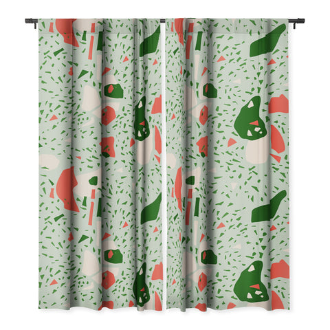 Marta Barragan Camarasa Terrazzo abstract forms Blackout Non Repeat