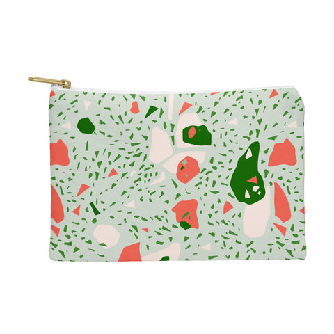 Marta Barragan Camarasa Terrazzo abstract forms Pouch