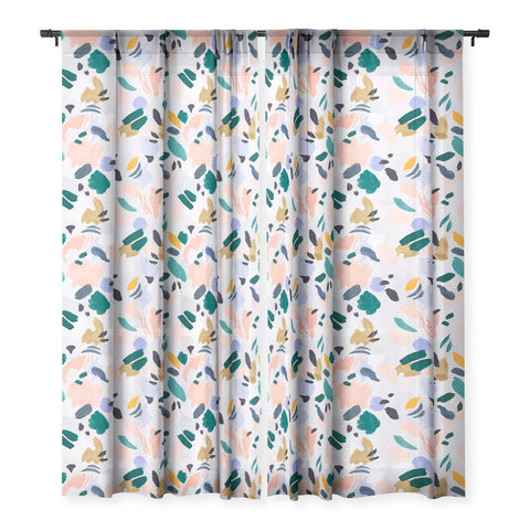 Marta Barragan Camarasa Terrazzo brushstrokes Sheer Non Repeat