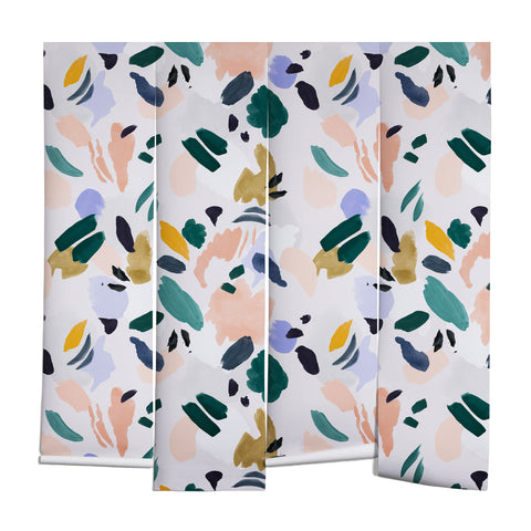 Marta Barragan Camarasa Terrazzo brushstrokes Wall Mural