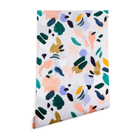 Marta Barragan Camarasa Terrazzo brushstrokes Wallpaper