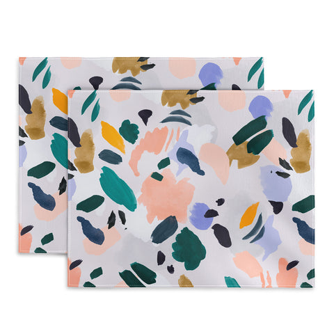 Marta Barragan Camarasa Terrazzo brushstrokes Placemat