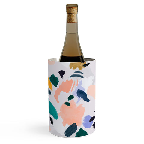 Marta Barragan Camarasa Terrazzo brushstrokes Wine Chiller