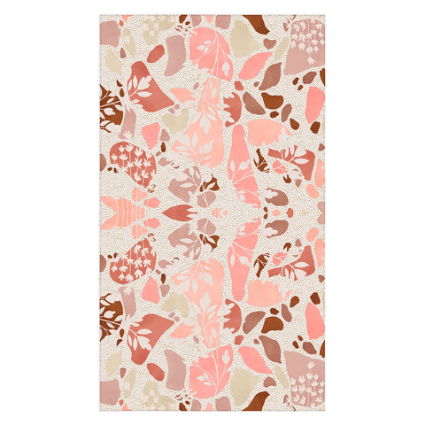 Marta Barragan Camarasa Terrazzo of dots and plants Tablecloth