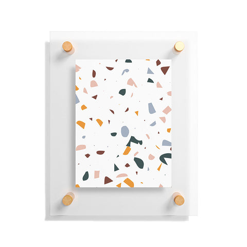 Marta Barragan Camarasa Terrazzo Simple Forms Floating Acrylic Print
