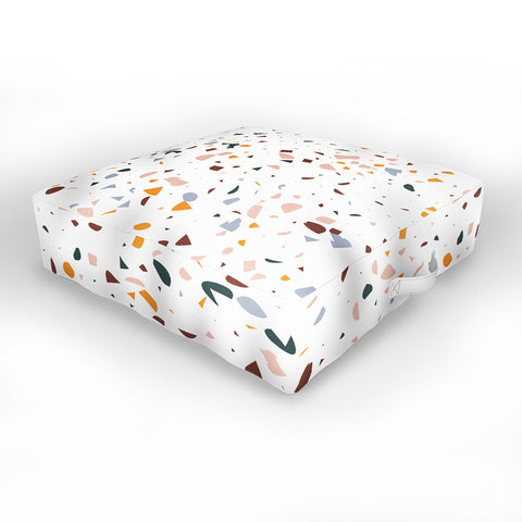 Marta Barragan Camarasa Terrazzo Simple Forms Outdoor Floor Cushion