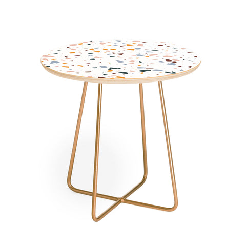 Marta Barragan Camarasa Terrazzo Simple Forms Round Side Table