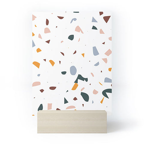 Marta Barragan Camarasa Terrazzo Simple Forms Mini Art Print