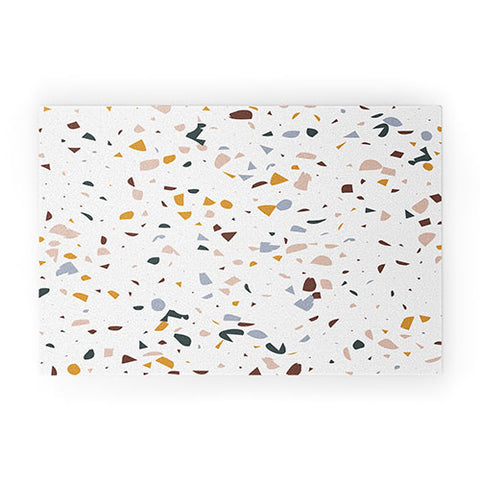 Marta Barragan Camarasa Terrazzo Simple Forms Welcome Mat