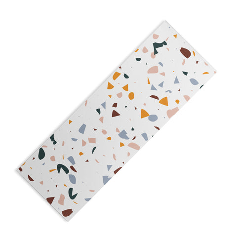 Marta Barragan Camarasa Terrazzo Simple Forms Yoga Mat
