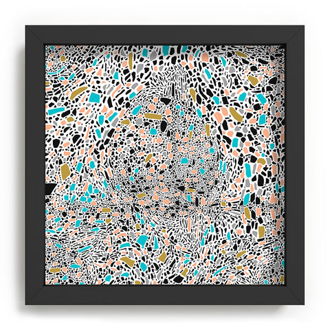 Marta Barragan Camarasa Terrazzo waves Recessed Framing Square