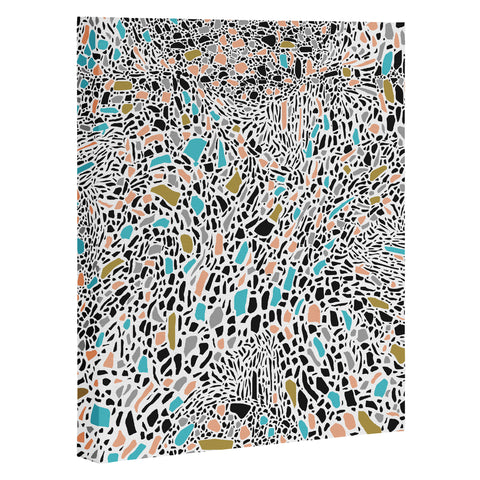 Marta Barragan Camarasa Terrazzo waves Art Canvas