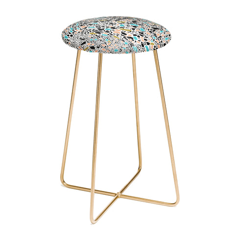 Marta Barragan Camarasa Terrazzo waves Counter Stool