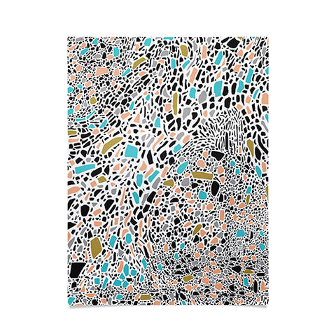 Marta Barragan Camarasa Terrazzo waves Poster