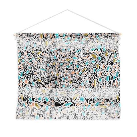 Marta Barragan Camarasa Terrazzo waves Wall Hanging Landscape