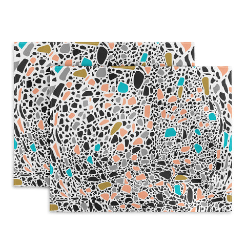 Marta Barragan Camarasa Terrazzo waves Placemat