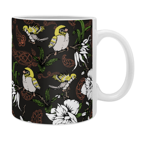 Marta Barragan Camarasa The Birds of Paradise and the Paisley Garden Coffee Mug