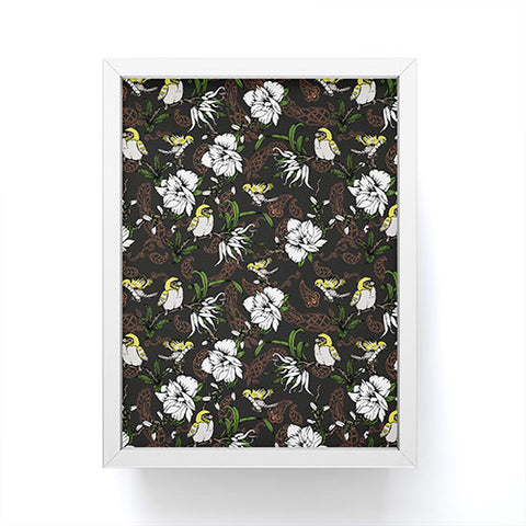 Marta Barragan Camarasa The Birds of Paradise and the Paisley Garden Framed Mini Art Print