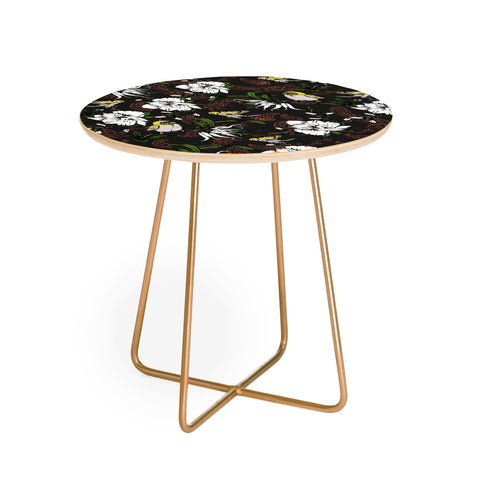 Marta Barragan Camarasa The Birds of Paradise and the Paisley Garden Round Side Table