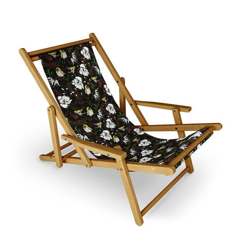 Marta Barragan Camarasa The Birds of Paradise and the Paisley Garden Sling Chair