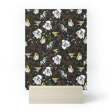 Marta Barragan Camarasa The Birds of Paradise and the Paisley Garden Mini Art Print