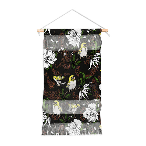 Marta Barragan Camarasa The Birds of Paradise and the Paisley Garden Wall Hanging Portrait