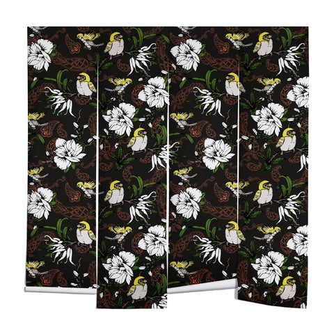 Marta Barragan Camarasa The Birds of Paradise and the Paisley Garden Wall Mural
