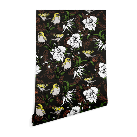 Marta Barragan Camarasa The Birds of Paradise and the Paisley Garden Wallpaper