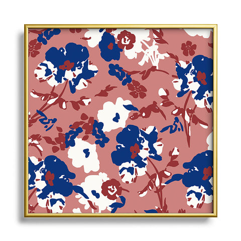 Marta Barragan Camarasa The garden 23 Square Metal Framed Art Print