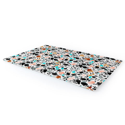 Marta Barragan Camarasa The hands of terrazzo Area Rug