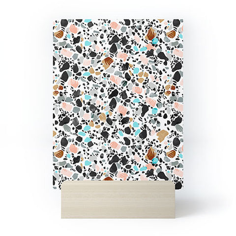 Marta Barragan Camarasa The hands of terrazzo Mini Art Print