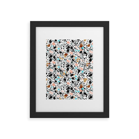 Marta Barragan Camarasa The hands of terrazzo Framed Art Print